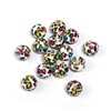 【B170】 Beads for DIY Projects: 15mm Round, Mixed Color, 30Qty