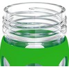 Lifefactory Glass Water Bottle, 22-Ounce, Moss | BPA-Free, Classic Cap,