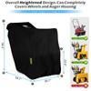 WardWolf Snow Blower Cover, Waterproof Heavy Duty 900D Snowblower Cover,