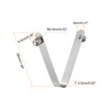 QUARKZMAN Pack of 16 Double Knob Kayak Paddle Spring Clip