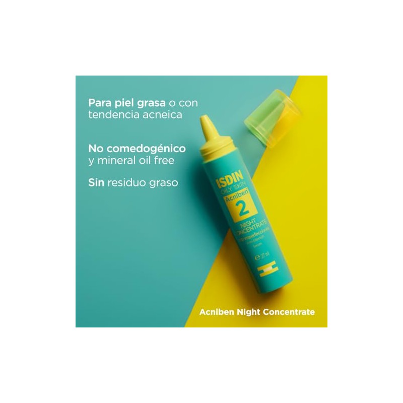 Isdin Acniben Night Concentrate Antiimperfecciones Cuidado Diario Facial Pieles Grasas
