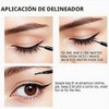 Plumín Delineador de Ojos Bissú - Precisión y Durabilidad, Resistente