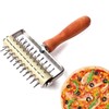 Roller Docker with Spikes, Stainless Steel Pizza Roller with Spikes,
