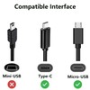 KQWOMA Replacement Charging Cable Compatible with Wireless Bluetooth Speakers, Headphone,