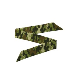 BBTDIN Camouflage Handbag Scarf Come Neckerchief Camouflage Purse Handle Scarves Come Necktie NSF01 (A1)