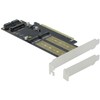 Delock PCI Express x16 Card to 1 x M.2 Key