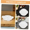 LIFKOME 2pcs Ceramic Escargot Baking Dish French Style Snail Platter