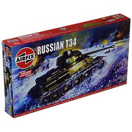 Airfix A01316V Russian T-34 Tank - Vintage Classics 1:76 Tank Model Kit