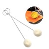 Wool Daubers 10 Pcs Leather Ball Brush Applicator Leather Dyeing