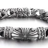 COOLSTEELANDBEYOND COOLSTEELANDBEYOND 8.7 Inches Retro Style Tribal, Mens Steel Cross