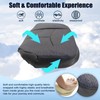 SecosAutoparts Driver Side Bottom & Top Lean Back Dark Gray