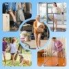 Precut Kinesiology Tape for Knees,24 Ct,20% Stronger Adhesive,Beige