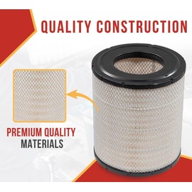 Mytee Products P527682 Engine Air Filter | Compatible with Freightliner Columbia, Century Class, Argosy, Condor, Coronado. Replaces AF25139M AF4908, P185069, LAF1849, RS3518, AF2120, 46556
