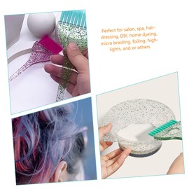 FRCOLOR 4 Sets Hair Comb Hair Coloring Hair Color Brush Bowl Mixing Tint Bowl dye Brush Hair Color Bowl Hair Paint Hair Color kit Crystal kit Hair kit Hair Dying Brush Household pp Toolkit