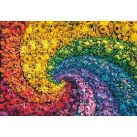 Clementoni Rompecabezas Remolino Flores Colores 1000p Clementoni Italia