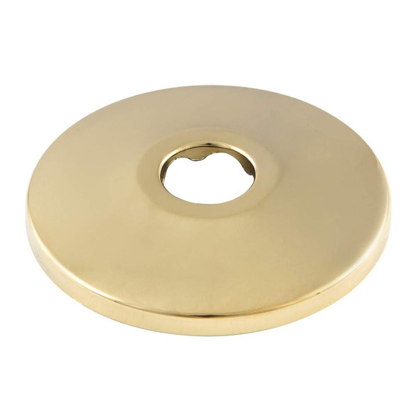 Kingston Brass FL582 Made to Match 5/8" OD Brass Flange, Polished Brass