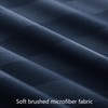 Tifschlaf Double Duvet Cover Set Blue - Satin Stripe Double