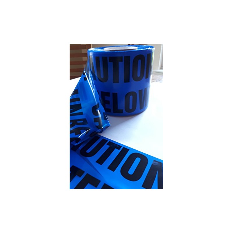 Ali's DIY Caution Water Main Below Warning Tape - 3