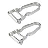 2 Pcs Peeler, Vegetable Peeler, Stainless Steel Speed Peeler, Vegetable