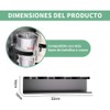 Estantes Magnéticos Refrigerador Organizador de Vasos, Termos y Botellas