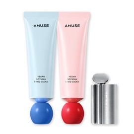 Amuse Vegan Soy Hand Cream Duo Set (50mlx2ea) / 어뮤즈 비건 콩 핸드 크림 듀오 세트 (50mlx2ea)