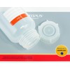 Parent Transparent Wide-Neck Bottles with Transparent Lids, 3 X, 500