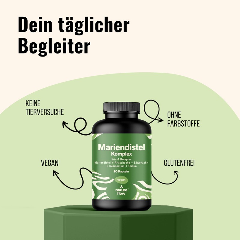 Milk Thistle Artichoke Dandelion Complex High Dose - 90 Capsules