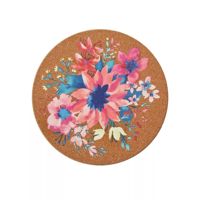 Pioneer Woman The Pioneer Woman Fresh Floral 2-Piece Cork Trivet