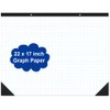 Large Engineering Graph Paper - 22" x 17" Grid Paper,