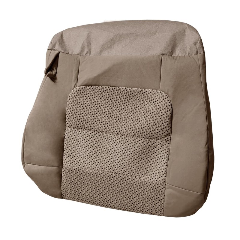 Zieichy Driver Side Bottom Replacement Cloth Seat Cover Med Parchment