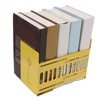Retractable Book End Stable Adjustable Elegant Yellow Decorative Bookends for