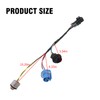 Vkinman 2pcs 22740620 Headlight Wiring Harness, Front Lamp Socket Wire