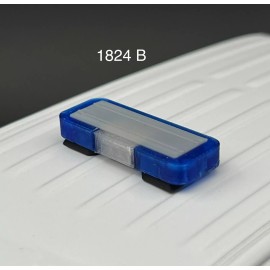 LED Compatible Lightbar 1/18 Mini Whelen Edge Lightbar Blue Red Clear Gray Top Cover Police Sheriff Fire
