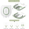 LeMeeOly Electric Sitz Bath, Unisex Foldable Sitz Bath for Toilet