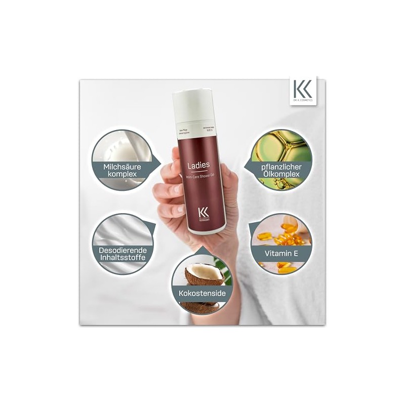 Dr. K. Cosmetics - Ladies Intimate Care Shower Gel for