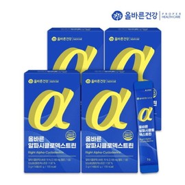올바른 리얼 알파시클로덱스트린 3g 14포 4박스/ 알파시디 Correct Real Alpha Cyclodextrin 3g 14 Packs 4 Boxes / Alpha CD