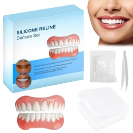 Temporary Veneers Kit for Women and Men, Tooth Replacement Kit, Nature and Comfortable Temporary Kit
