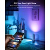 GeyouLux RGBCW Smart Uplighting Indoor, APP Control Alexa, Google Home