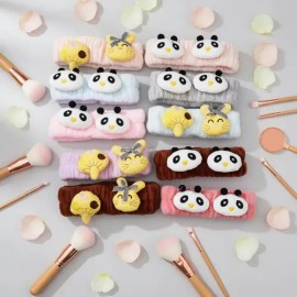 10 Banda Sujetadora Cabello Skincare Maquillaje Diadema Spa                                                                                           