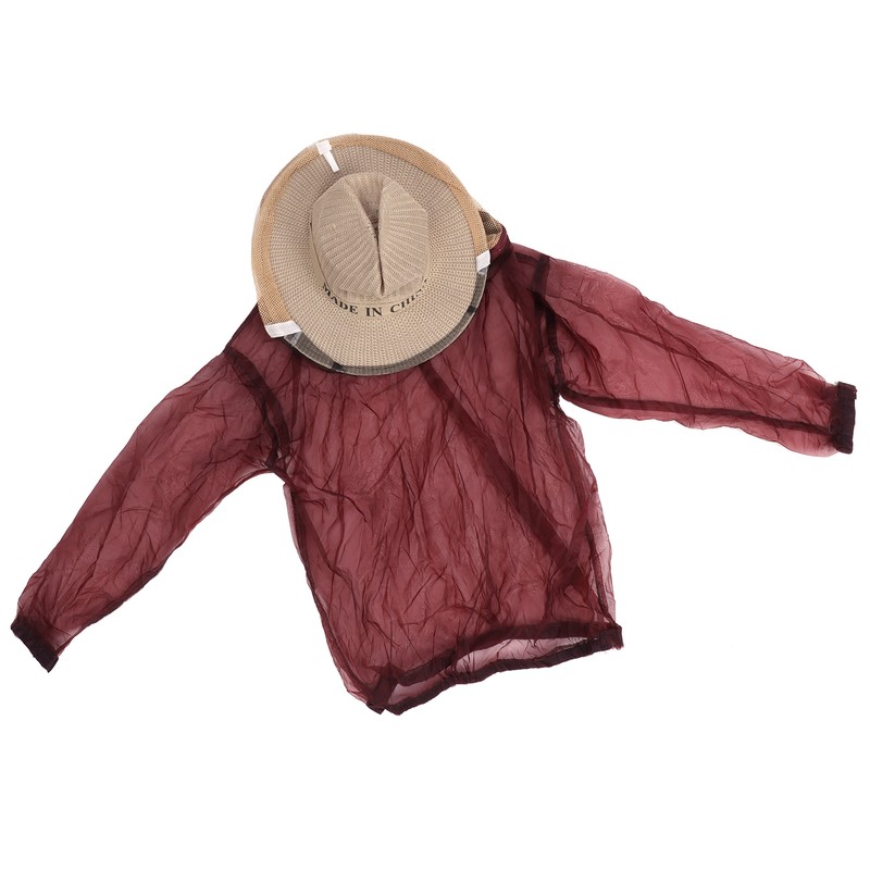 Beekeeping Protective Veil Jacket Clothes with Hat Bee Suit Beekeeper