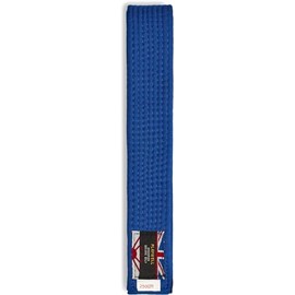 Martial Arts Cotton Solid Coloured Grading Belt - Blue (250cm)