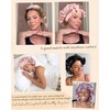 Yanibest Silk Sleep Hat for Women Double Layer Satin Lined