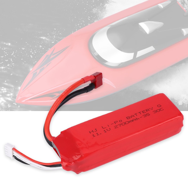 Remote Control Boats Toy Quadcopte 11.1V 2700mAh Lithium Battery Fit