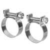 20PCS Hose Clamp Mini Stainless Steel Screw Hose Clip for