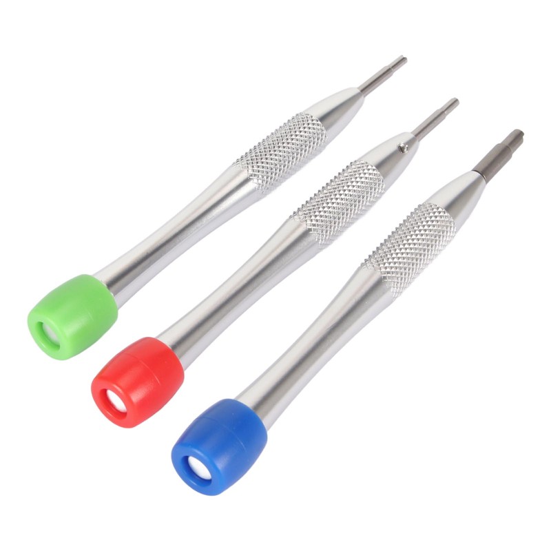 3pcs Watch Screwdriver Set Movement Stud Balance Watches Repair Tool