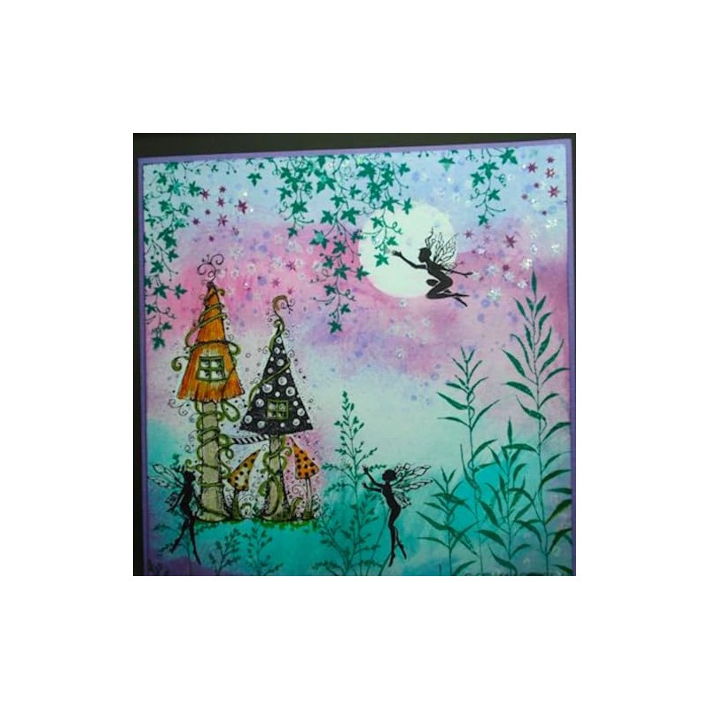 Lavinia Stamps, Clear Stamp Fairy House