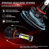 CHUSYYRAY For Mazda CX7 2007-2012 6000K 9005 D2S H11 LED