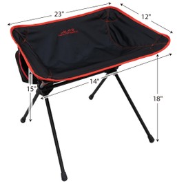 ALPS Mountaineering Solace Stool - Black/Red