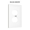 Wmhusu Outlet Covers Olive Green 1 Gang Duplex Light Switch