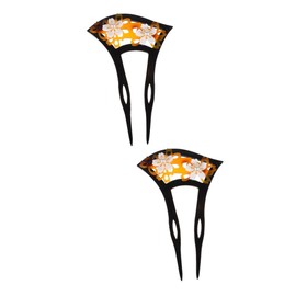 FOMIYES 2 Pcs Retro Hair Stick Chinese Style Headdress Stick Hairpin for Women Girls U-shaped Hairpin Hanfu Hair Accessories